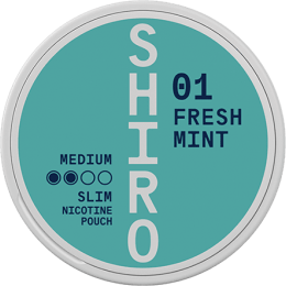 Shiro #01 Fresh Mint Medium Slim
