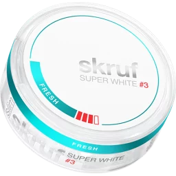 Skruf Super White Fresh Strong #3 Slim Strong