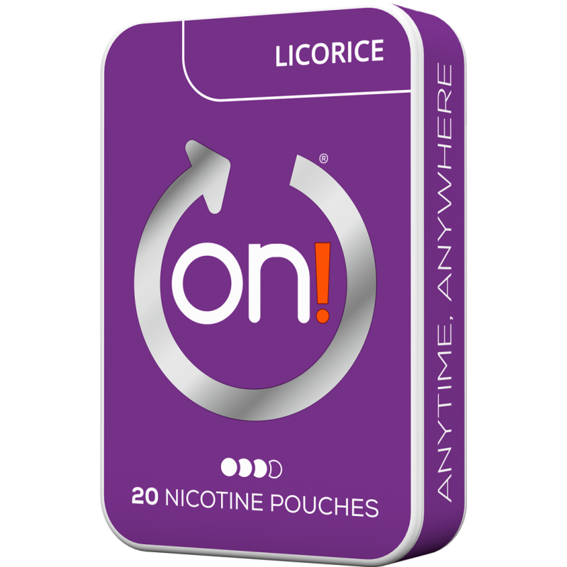 On! Licorice 6 mg Mini Strong